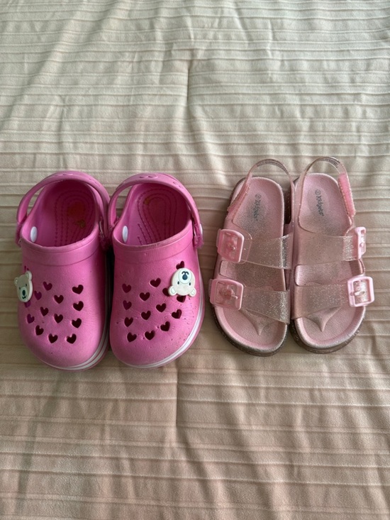 Kidgets Other - Kidgets Kids Pink Clog and Sandal Set Comfortable Summer Shoes Toddler Girls 10T